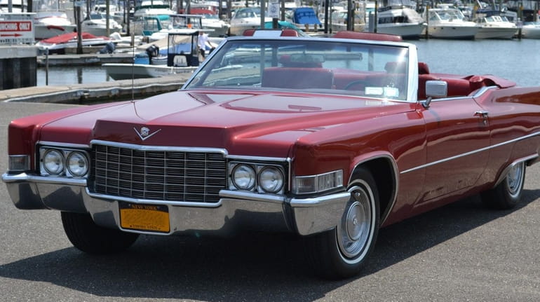 This 1969 Cadillac DeVille convertible owned by Harley and Ellen...