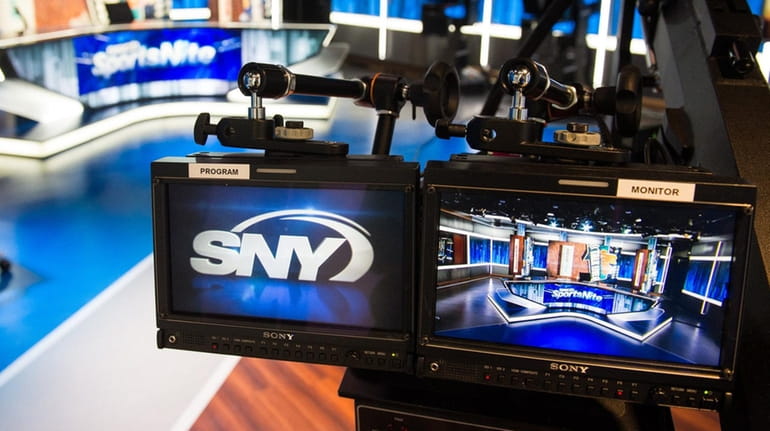 View of Studio 31 at SNY's studios on March 3, 2017.