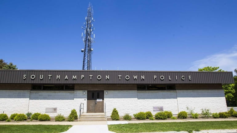 Southampton Town Police Department in Hampton Bays. (May 17, 2012)