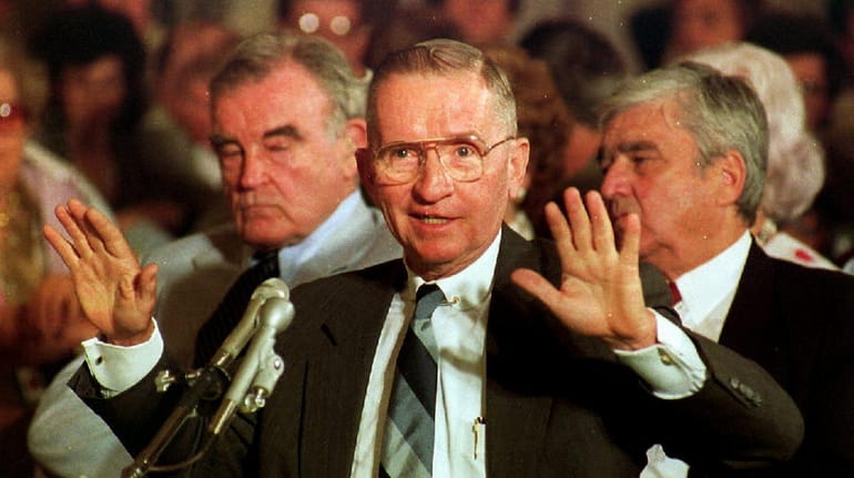 H. Ross Perot, testifying before the U.S. Senate in 1992,...