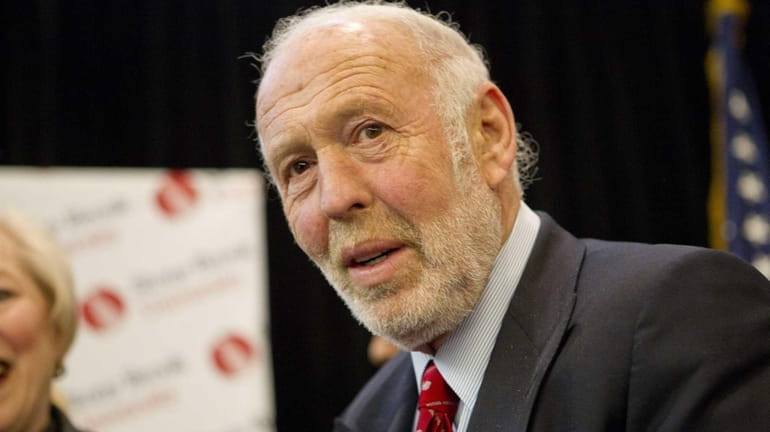 James H. Simons, who became a billionaire when he turned...