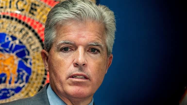 Suffolk County Executive Steve Bellone in Brentwood on Sept. 18.