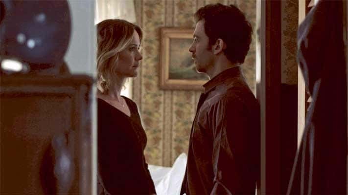 Sarah Paulson and Chris Messina in “Fairhaven”