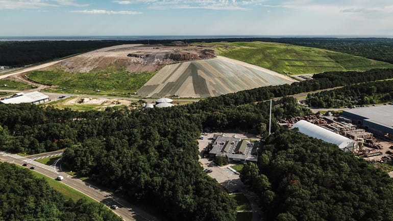 Brookhaven Town officials expect to start closing the town landfill next December. 