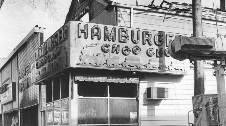 Hamburger Choo Choo on Main Street in Huntington on March...