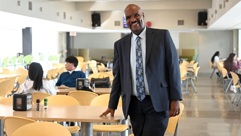 Bryan Terry, SUNY Old Westbury's vice president of enrollment management, has...