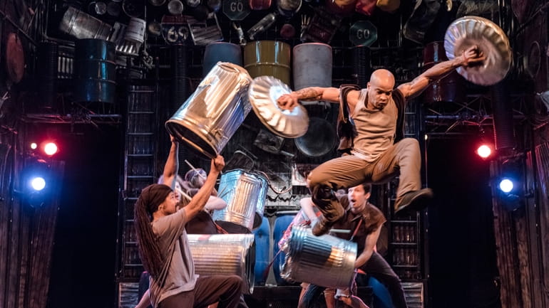 "Stomp" premiered Off-Broadway in 1994.