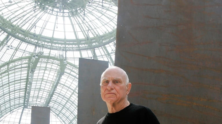 Famed American sculptor Richard Serra, one of the pre-eminent figures...