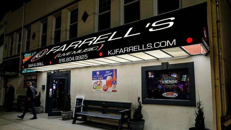 Live-music venue KJ Farrell's Bar & Grill in Bellmore is closing...