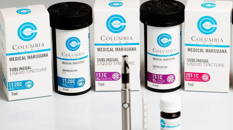 Medical Marijuana Sublingual Liquid Tincture, Vaporizaion Oil, courtesy Columbia Care,...