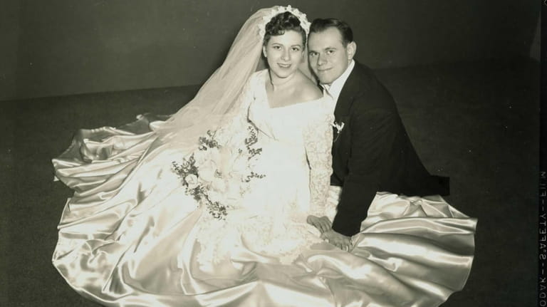 Enid and Irving Serota on their wedding day, Dec. 25,...