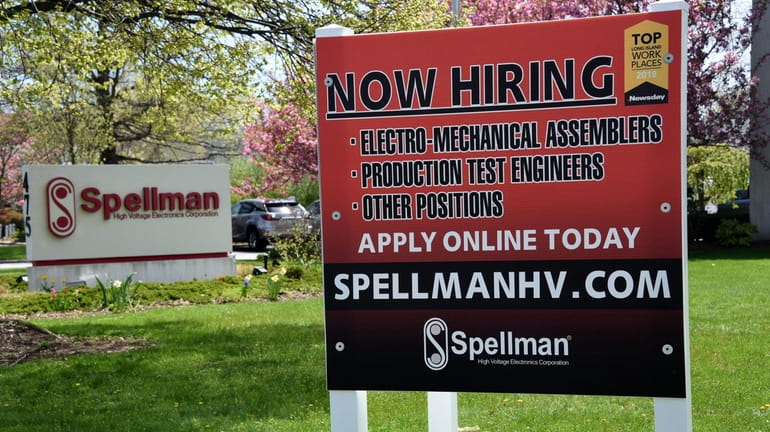 The offices of Spellman High Voltage Electronics in Hauppauge, seen on...