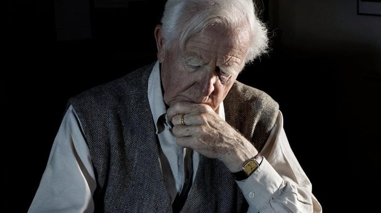 John le Carré, author of "A Legacy of Spies"