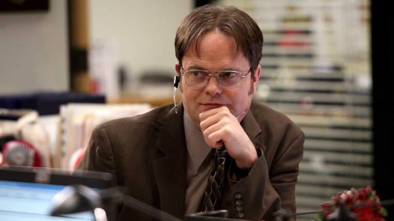 Rainn Wilson craved authority as Dwight Schrute in "The Office,"...