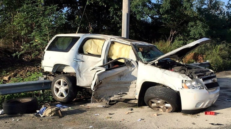The Melville Fire Department responded to a two-vehicle collision that...