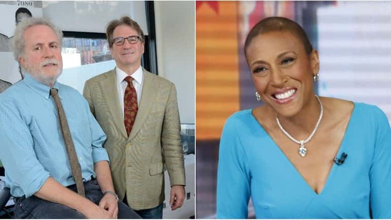 "Good Morning America" host and breast cancer survivor Robin Roberts,...