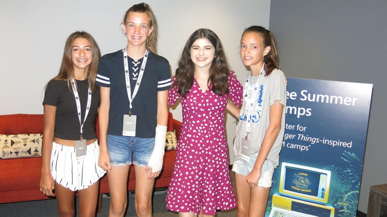 Kidsday reporters were in shorts at the coding camp at...