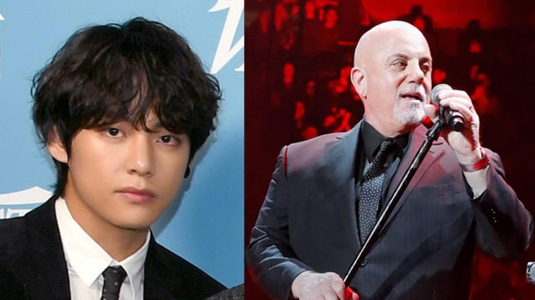 V, of K-pop group BTS, cites Billy Joel as one of the...