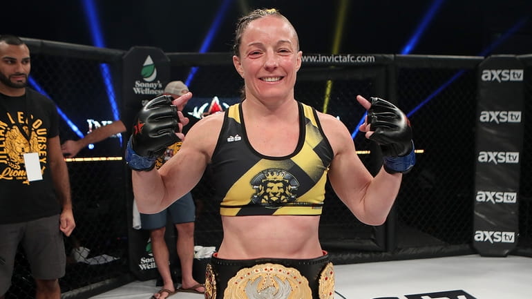 Jillian DeCoursey became the first atomweight fighter to have made her...