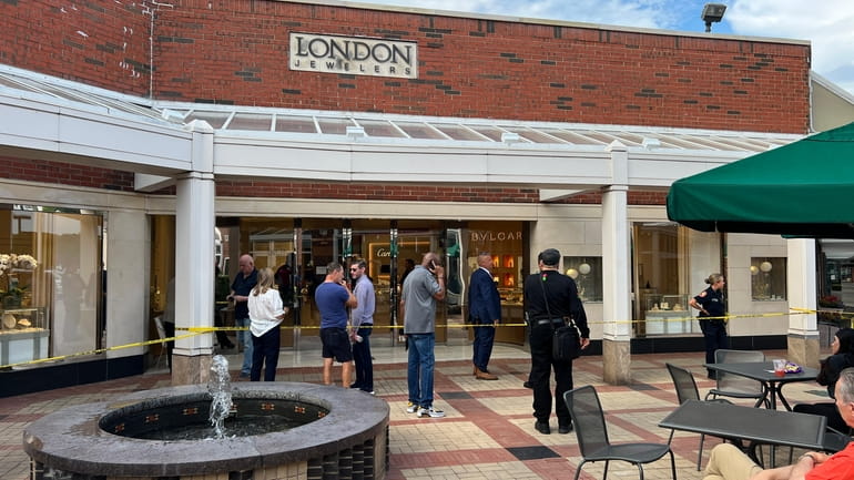 Watches were stolen from this London Jewelers store on Saturday,...