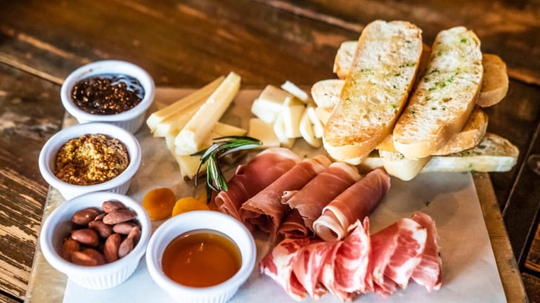 A charcuterie board at Barrique Kitchen & Wine Bar in Babylon.