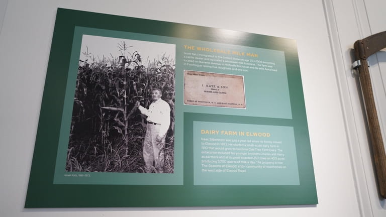 The exhibition will showcase the Jewish farmers who settled on Long...