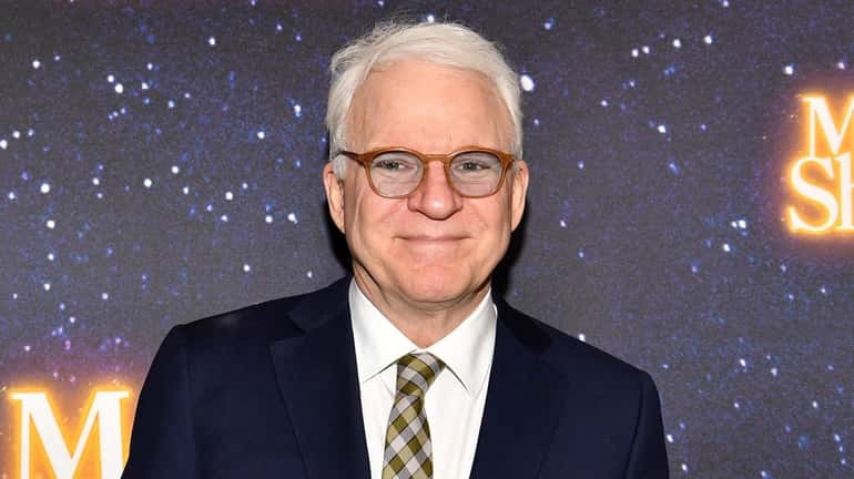 Steve Martin attends "Meteor Shower" opening night at the Booth Theatre...