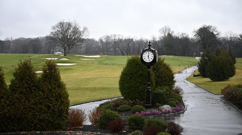 A view of the Engineers Country Club in Roslyn Harbor. 