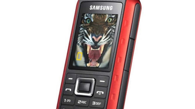 The National Geographic Xplorer is a new pay-as-you-go cell phone...