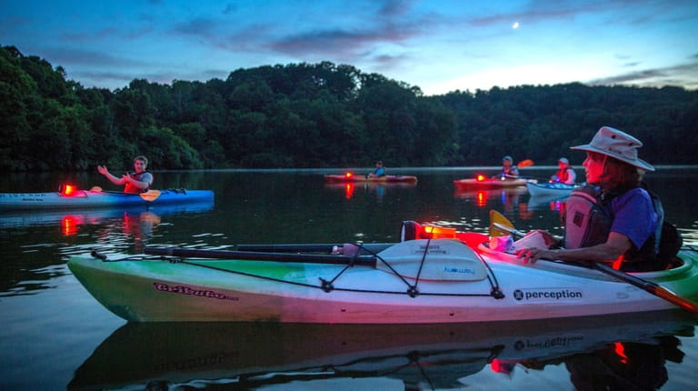 Kayakers commune with nature at Touch the Earth Adventures in Hocking...