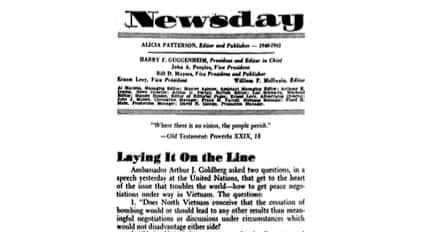 The Newsday editorial from Sept. 22, 1967.