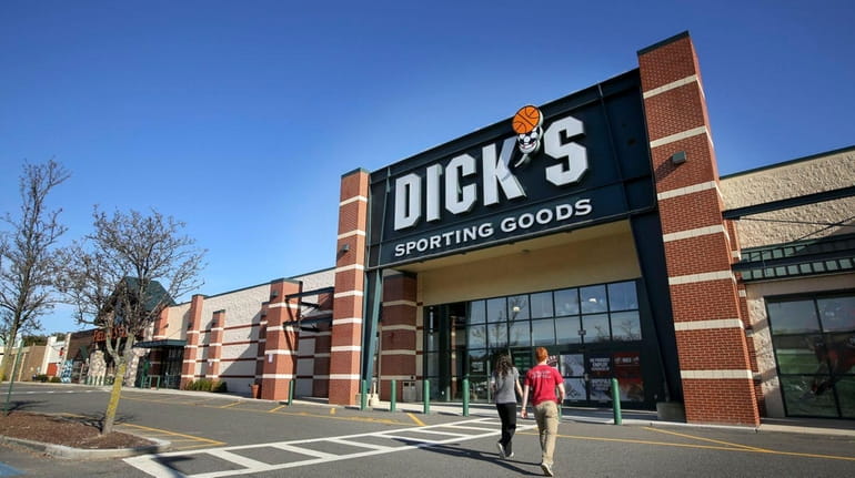 Dick's Sporting Goods, the store in Melville is seen above,...