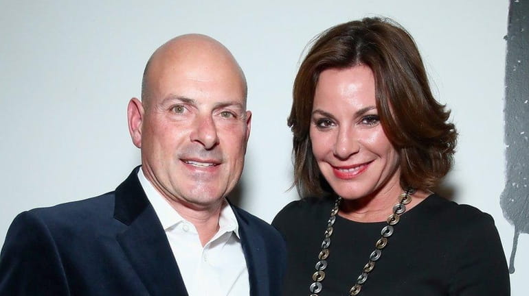Tom D'Agostino Jr. and Luann de Lesseps at a New...