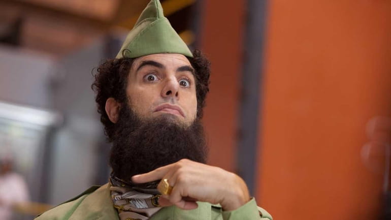 Sacha Baron Cohen in “The Dictator,” from Paramount Pictures.