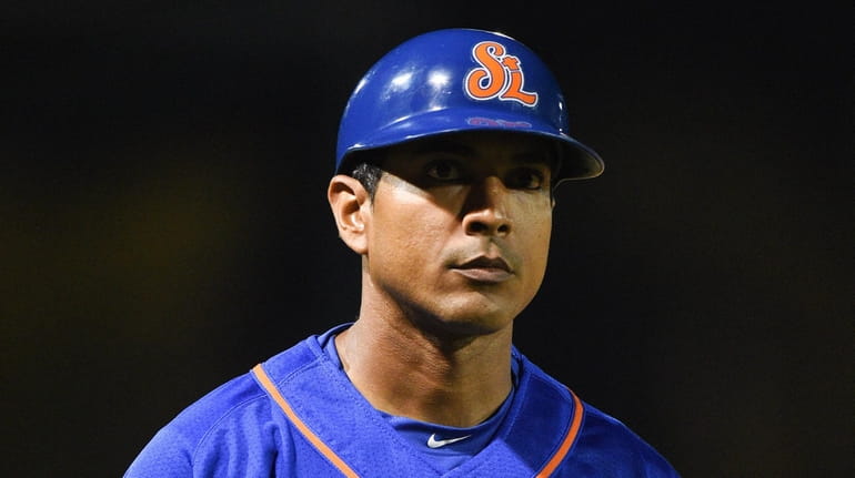 St. Lucie Mets manager Luis Rojas during a game against...