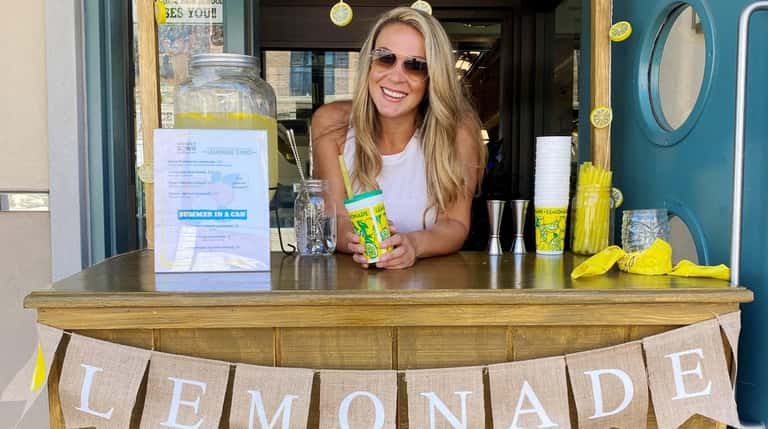 Alyson Kanaras opened an adult lemonade stand at Whiskey Down...