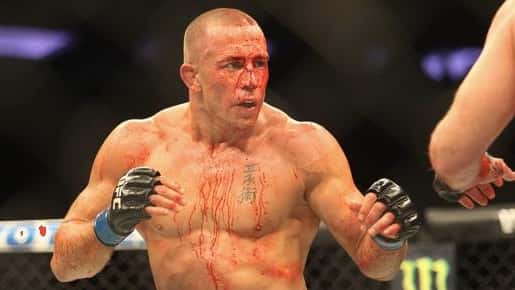 Georges St-Pierre defeated Michael Bisping to win the middleweight title...
