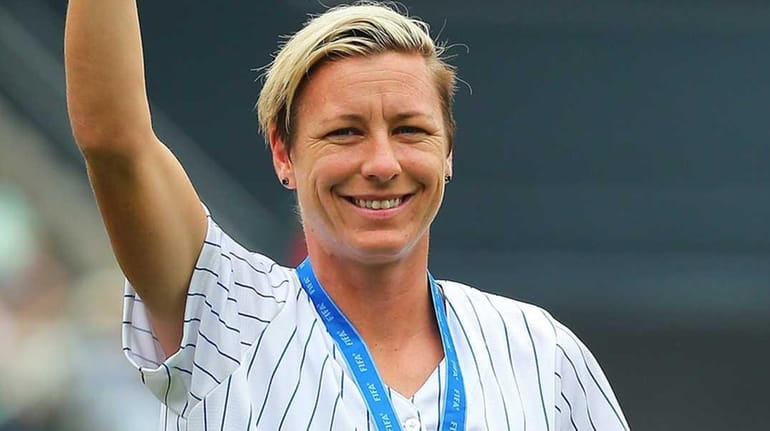 Abby Wambach, a member of the 2015 Women's World Cup...