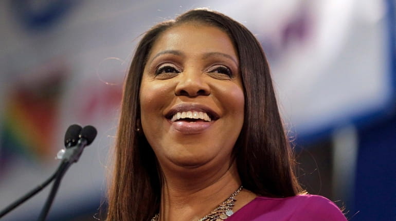 State Attorney General Letitia James is seen Jan. 6.