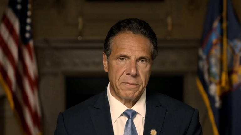 Former Gov. Andrew M. Cuomo responds to the sexual harassment...
