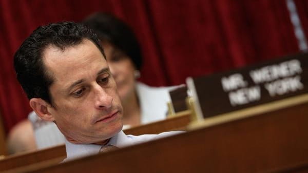 Rep. Anthony Weiner while he was in Congress.
