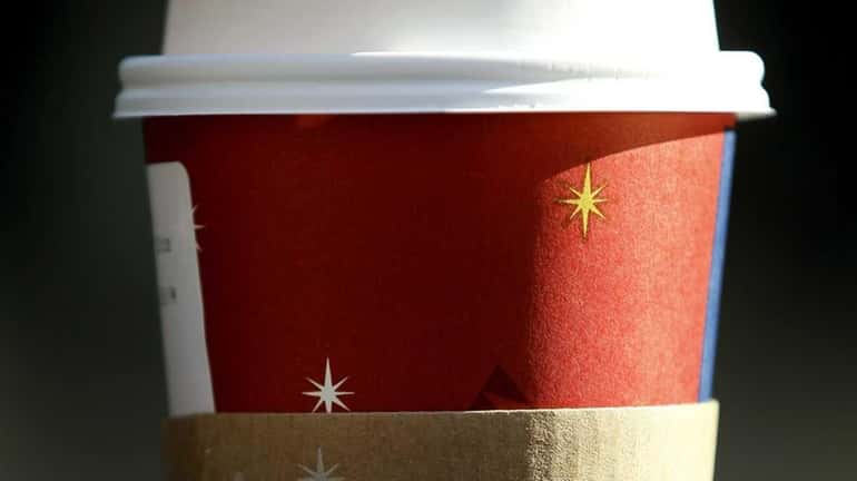 A file photo of a Starbucks beverage cup.