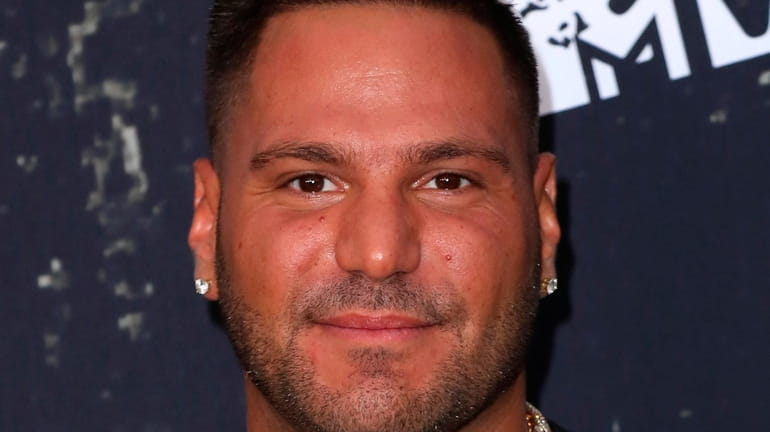 Ronnie Ortiz-Magro attends the premiere of "Jersey Shore: Family Vacation"...