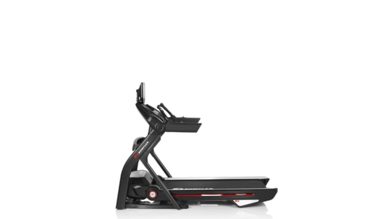 Bowflex Treadmill 22 has an adjustable 22-inch touchscreen that allows...