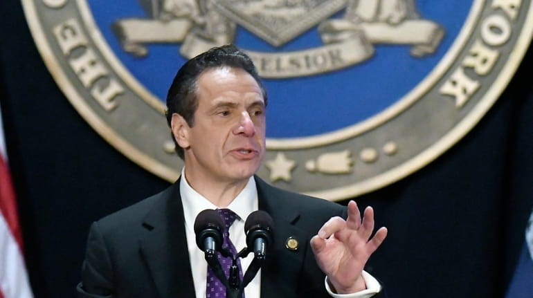 Gov. Andrew M. Cuomo delivers his state of the state...