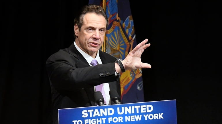 New York Gov. Andrew M. Cuomo delivers his 2018 executive...