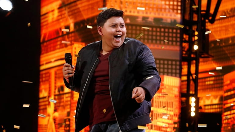 Luke Islam of Garden City wowed the judges performing "She...