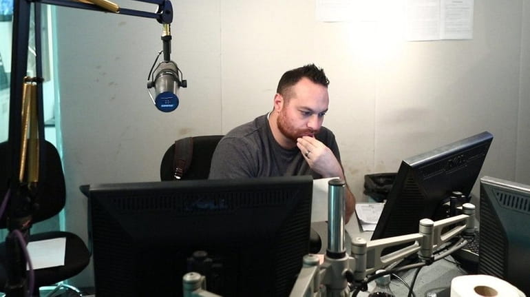 Brian Monzo produces Mike Francesa's radio show on WFAN.