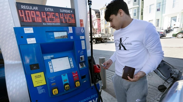 Gasoline prices are setting a new record, and they're likely...