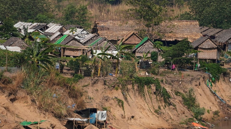 File - A camp for internally displaced people in Myanmar...